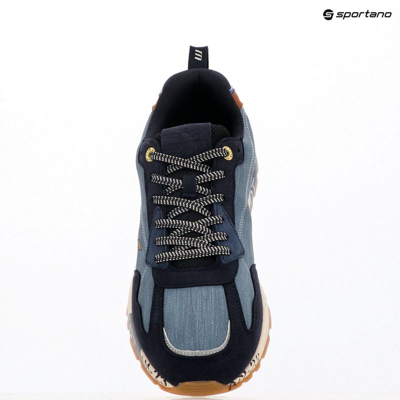 Кросівки чоловічі Aeronautica Militare 252SC0276UCT03380 multicolor jeans/marrone 9