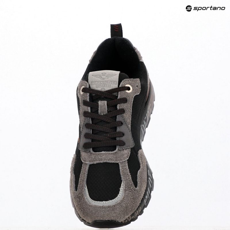 Кросівки чоловічі Aeronautica Militare 252SC0276UCT03546 jet black 9