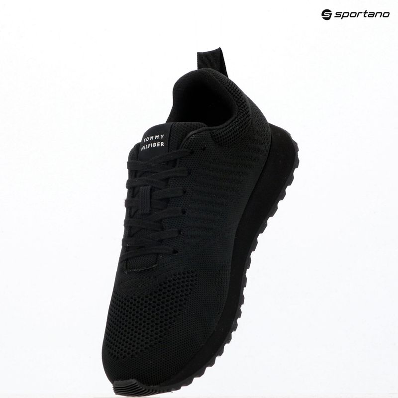 Кросівки чоловічі Tommy Hilfiger New Runner Eva Corpo Knit black 9