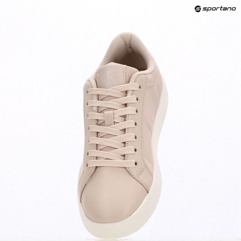 Кросівки жіночі Calvin Klein YW0YW01781 3 Cupsole Laceup PU MG crystal grey/lily white 9