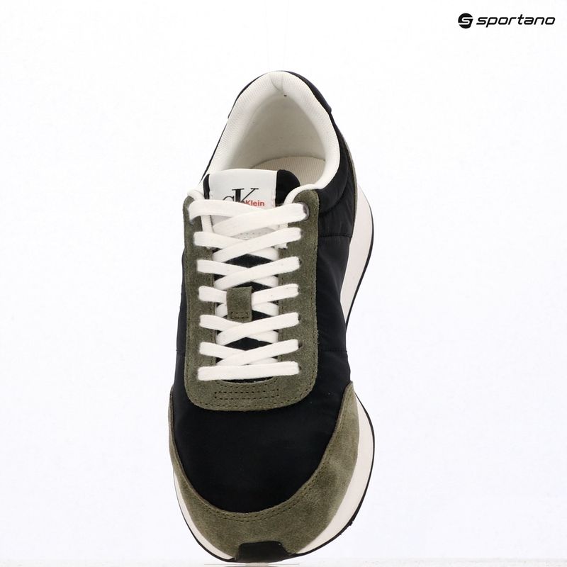 Кросівки чоловічі Calvin Klein YM0YM01361 Retro Runner Essential MIX MAT black/capers/bright white 9