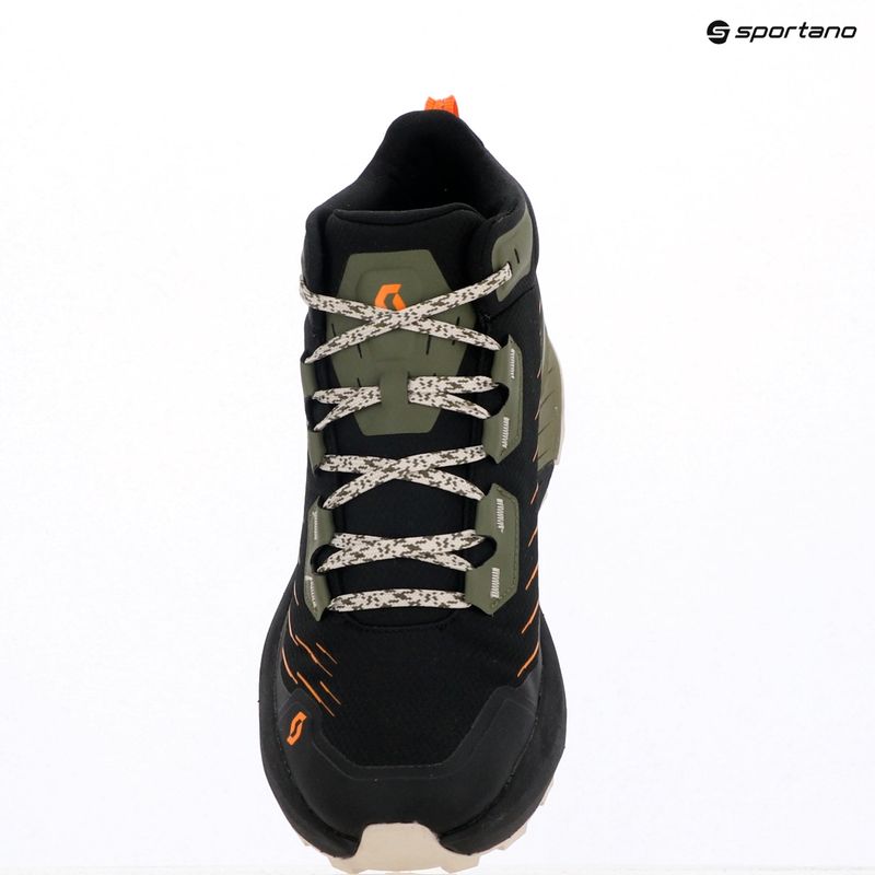 Кросівки для бігу чоловічі SCOTT Kinabalu 3 Mid Gore-Tex black/fir green 15