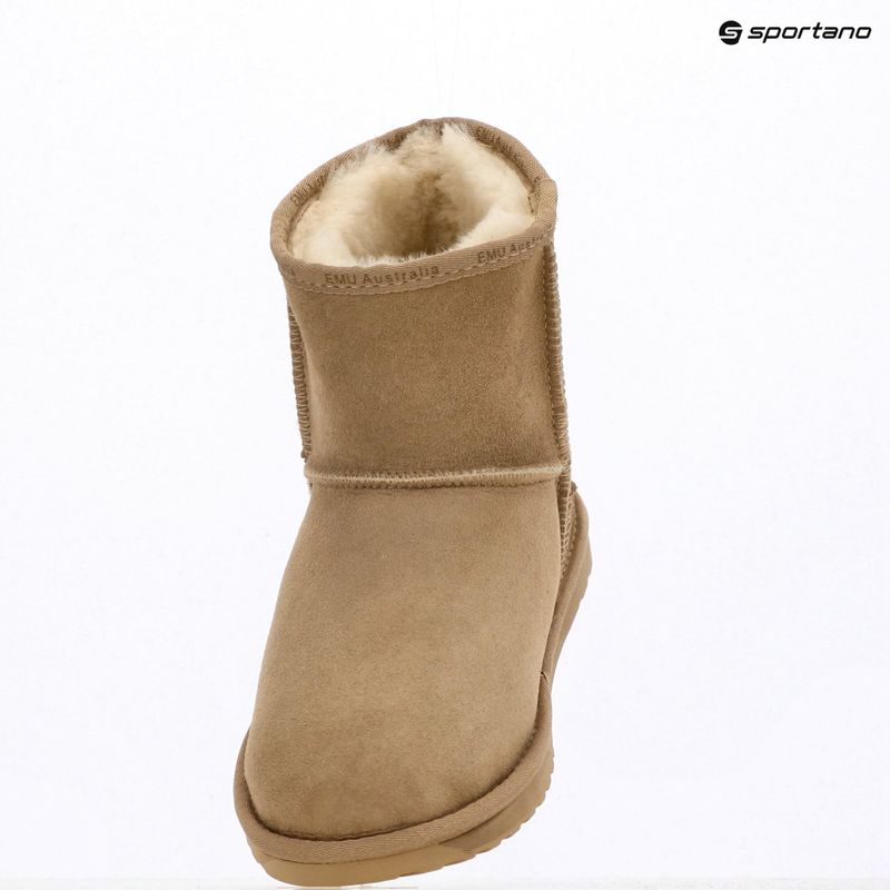 Черевики зимові жіночі EMU Australia Platinum Stinger Slim Mini sand 10