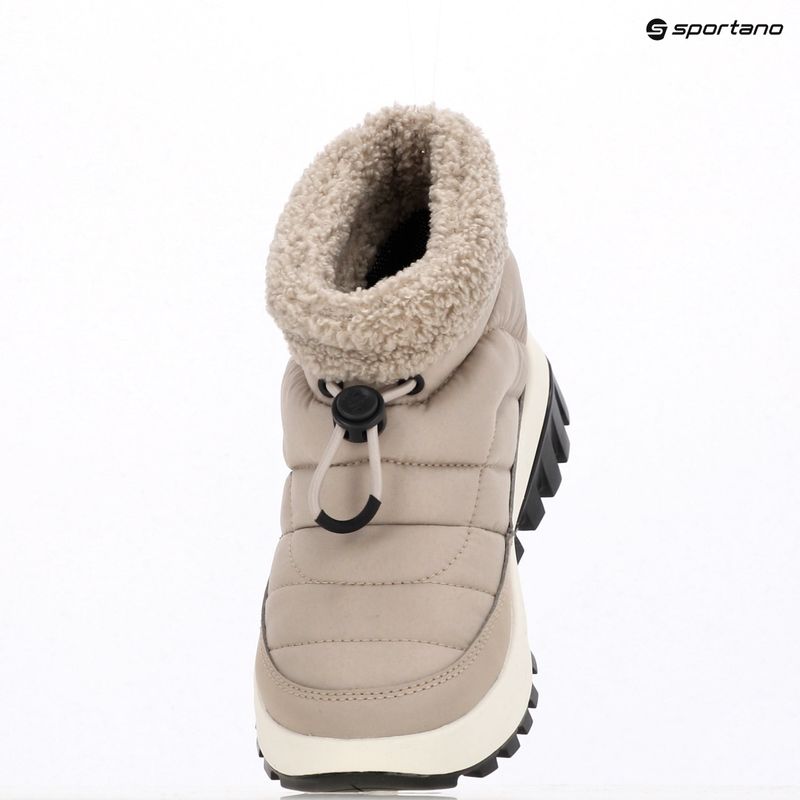 Жіночі снігові черевики Columbia Snowtrot Shorty soft taupe/shark 10