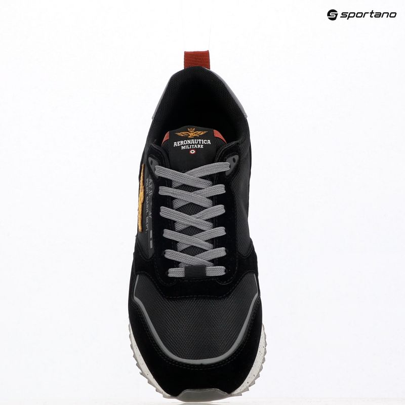 Кросівки чоловічі Aeronautica Militare 252SC0288UCT03545 jet black 9