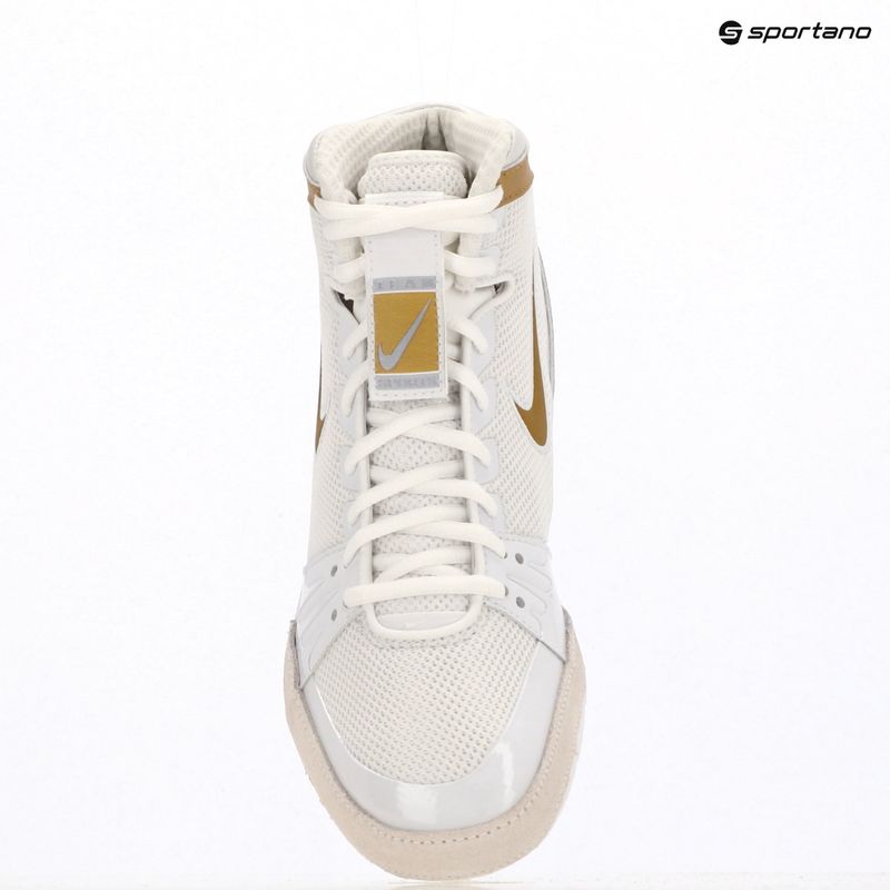 Кросівки боксерські Nike Freek white/metallic gold/cool grey 12