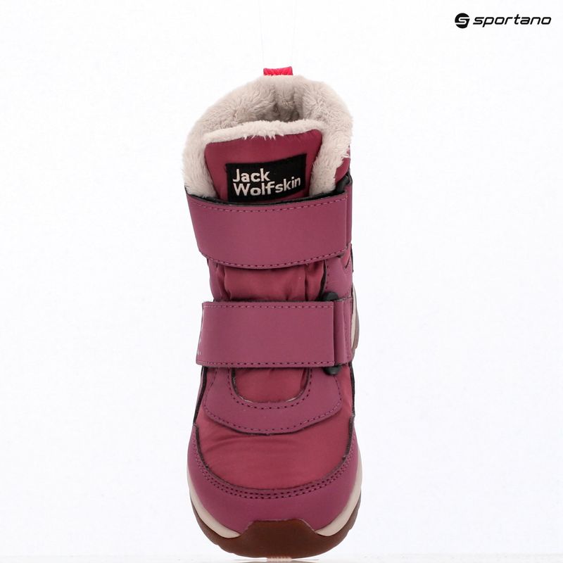 Черевики дитячі Jack Wolfskin Polar Bear-B Texapore Mid Vc raisin 10