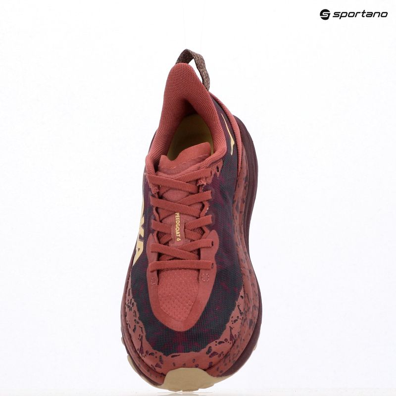 Кросівки для бігу жіночі HOKA Speedgoat 6 rouge/black cherry 18