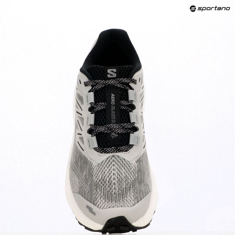 Кросівки для бігу чоловічі Salomon Aero Blaze 3 Gravel lunar rock/white/black 17