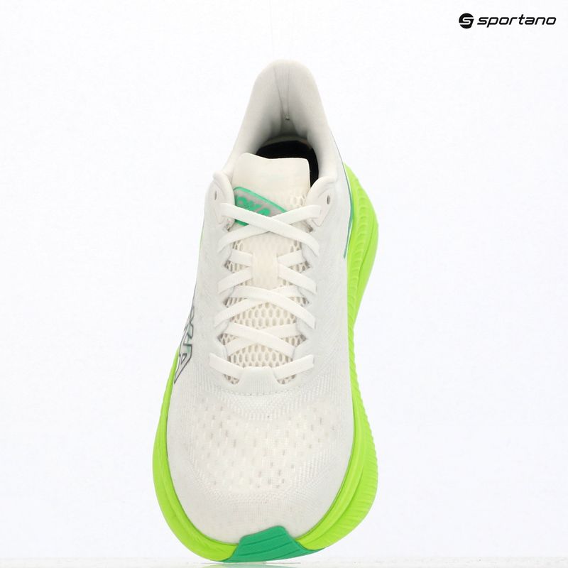 Кросівки для бігу чоловічі HOKA Mach 6 white/neon lime 17