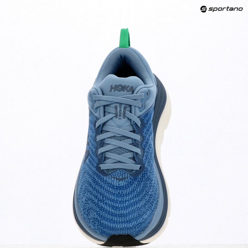 Кросівки для бігу чоловічі HOKA Gaviota 5 downpour/thunder cloud 18