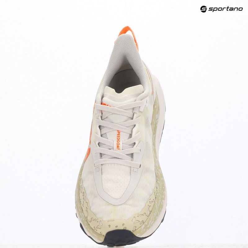 Кросівки для бігу чоловічі HOKA Speedgoat 6 white/neon tangerine 17