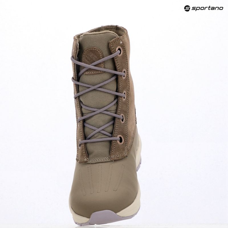 Жіночі снігові чоботи Солумбіа Морітза шіелд Омні-Неат В вет сандлавендер реарл 20