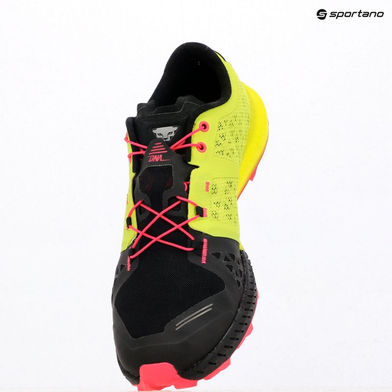 Кросівки для бігу чоловічі DYNAFIT Sky DNA black out/fluo yellow 11