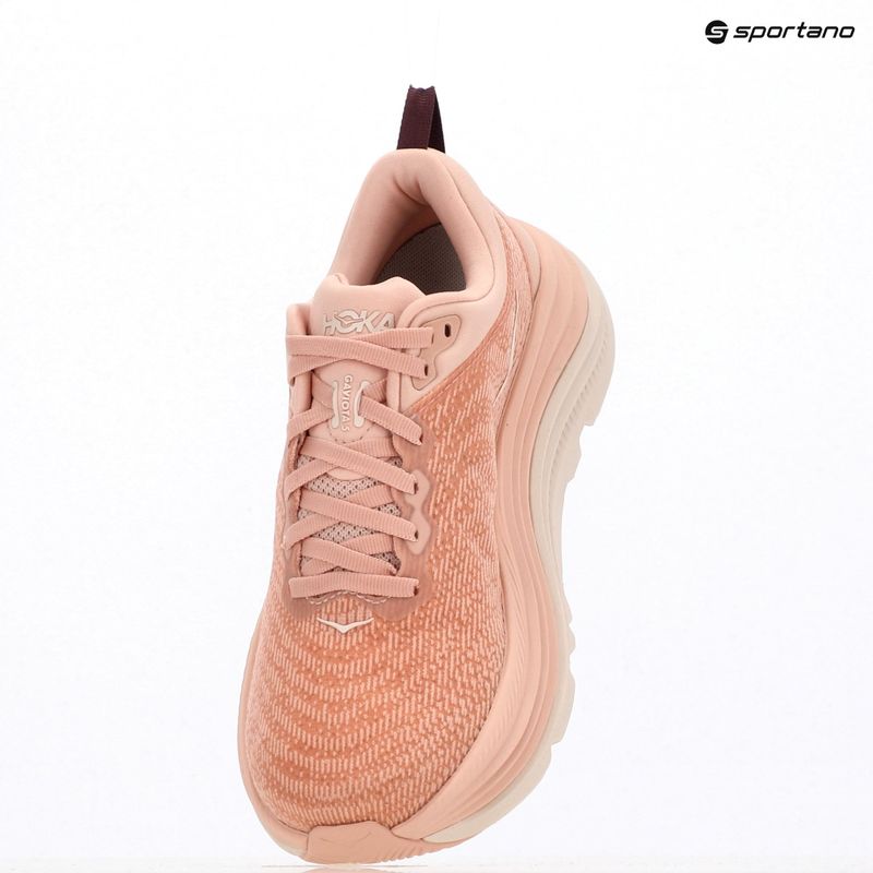 Кросівки для бігу жіночі HOKA Gaviota 5 rose latte/rose cream 18