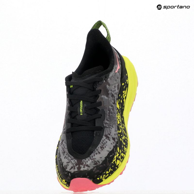 Кросівки для бігу жіночі HOKA Speedgoat 6 black/neon rose 18