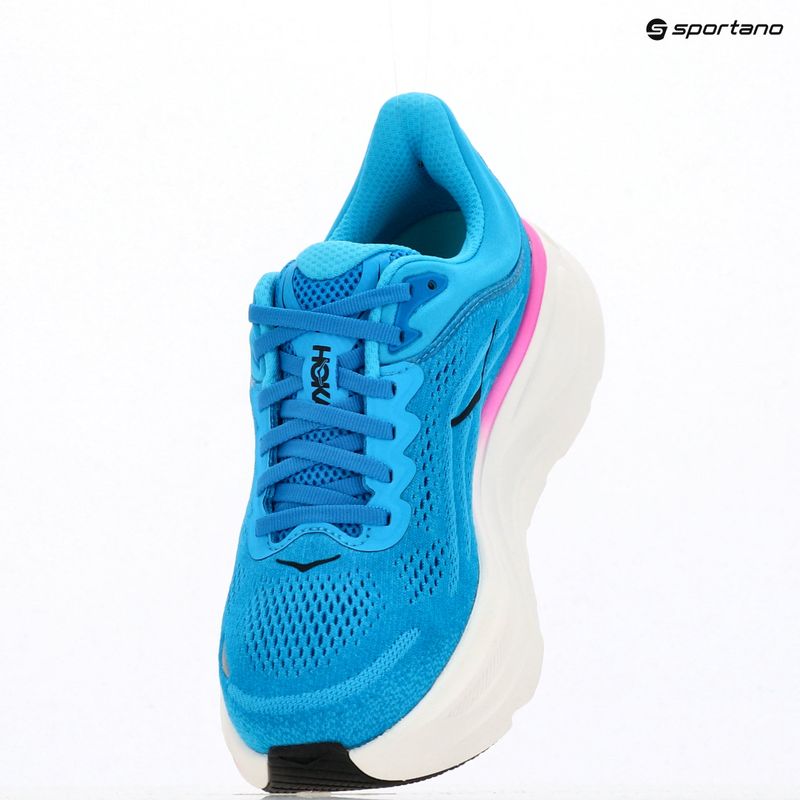 Кросівки для бігу жіночі HOKA Bondi 9 skyward blue/neon fuchsia 18