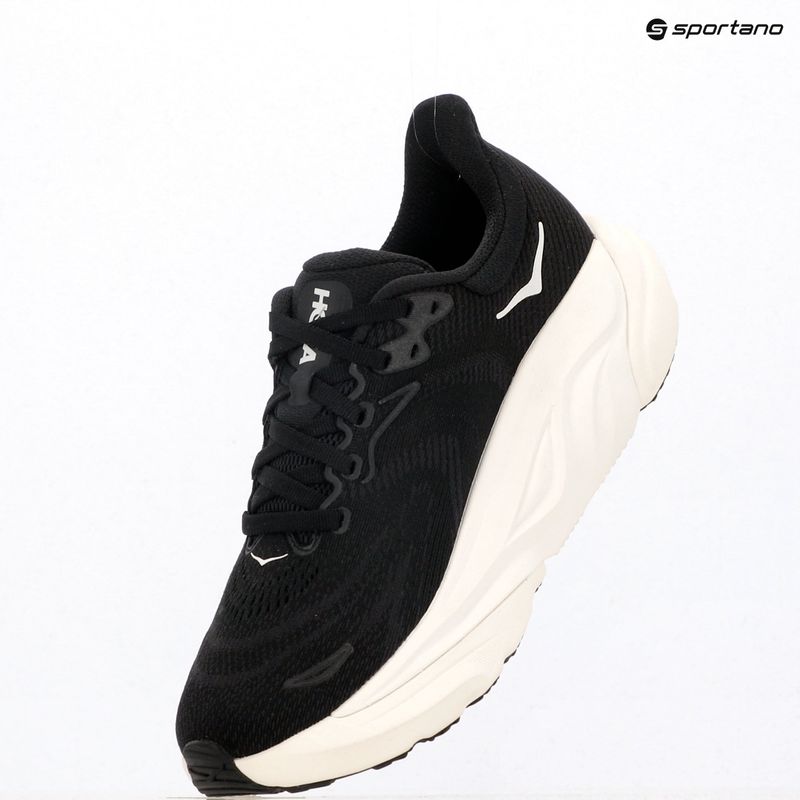 Кросівки для бігу жіночі HOKA Arahi 8 black/white 18