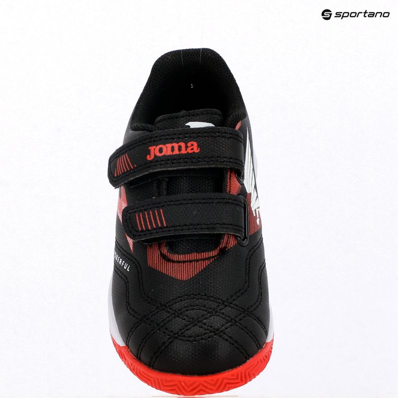 Кросівки футбольні дитячі Joma Powerful Jr IN black 15