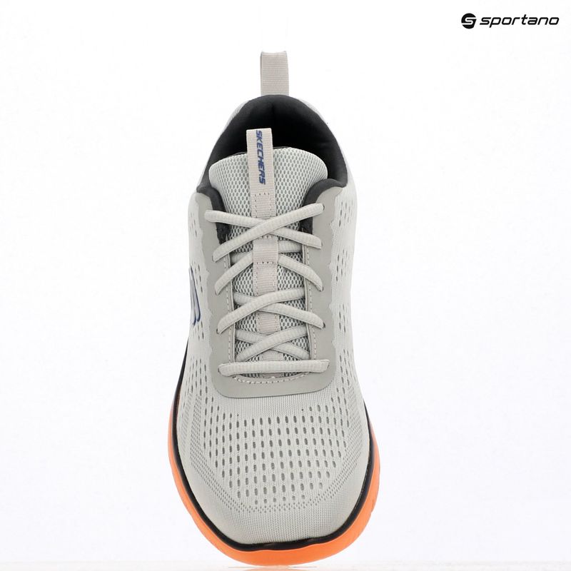Кросівки чоловічі SKECHERS Summits Torre gray/orange 14