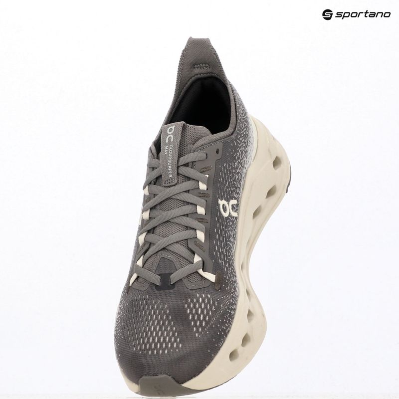 Кросівки для бігу чоловічі On Cloudsurfer Max asphalt/ice 9