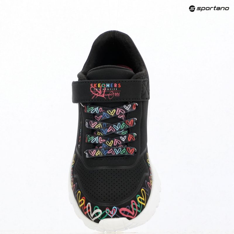 Кросівки дитячі SKECHERS Uno Lite Heart Craze black/multi 12