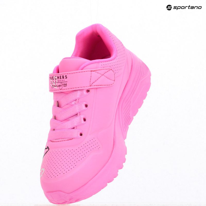 Кросівки дитячі SKECHERS Uno Lite Love Levitate hot pink/multi 9