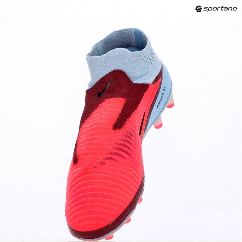 Кросівки футбольні чоловічі Nike Phantom 6 High Elite AG royal tint/bright crimson/black 12