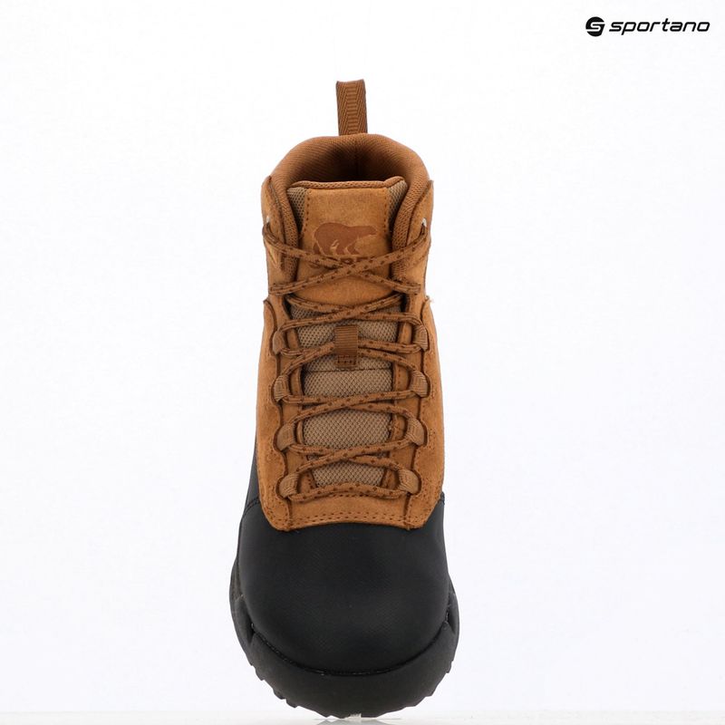 Черевики зимові чоловічі Sorel Buxton Lite Lace Plus Wp elk/black 11