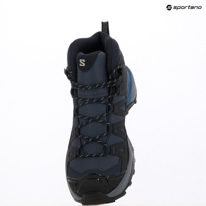 Buty трекінгові чоловічі Salomon X Ultra 360 Mid GTX blue nights / dark navy / dark blue 14