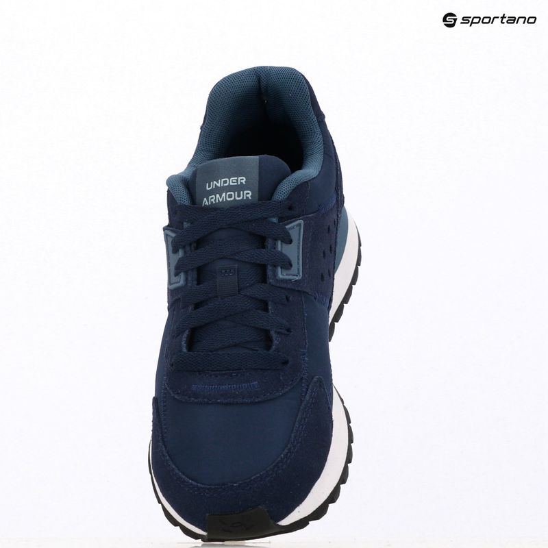 Кросівки для тренувань чоловічі Under Armour Essential Runner washed navy/nu blue/blue calm 11