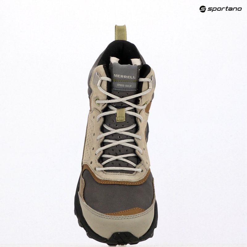 Чоловічі туристичні черевики Merrell Speed Solo Mid WP grey 15