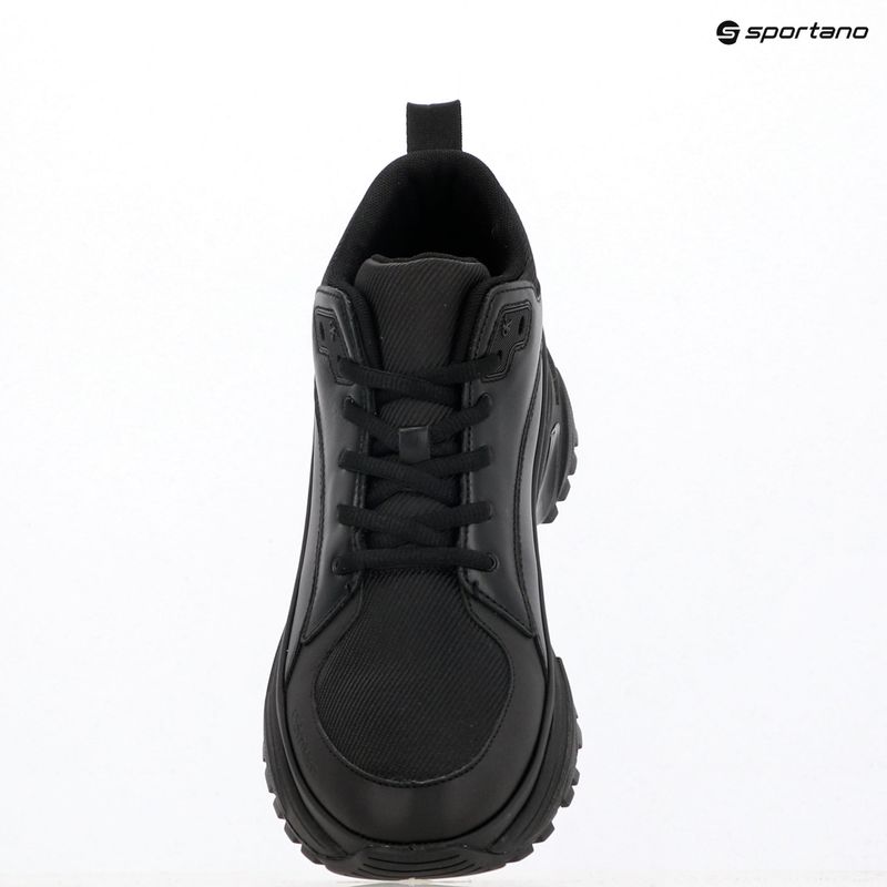 Кросівки чоловічі Calvin Klein YM0YM01418 Hike Runner Mid Laceup Tech Mix triple black 9