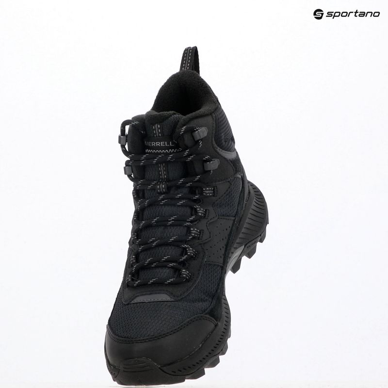 Черевики туристичні чоловічі Merrell Speed Strike 2 Thermo Mid Wp black 9