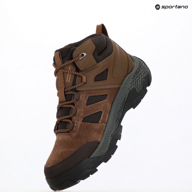 Черевики трекінгові чоловічі Helly Hansen Switchback Low 3 HellyTech bushwacker/coffe bean 12