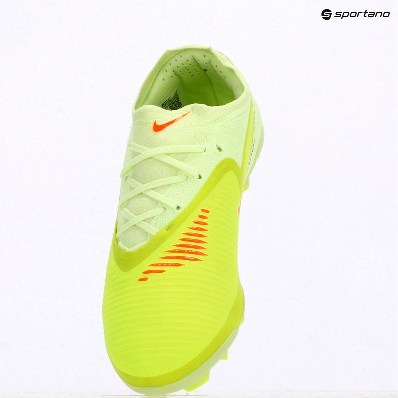 Кросівки футбольні дитячі Nike Phantom 6 Low Pro FG/MG hyper crimson/limelight/black 12