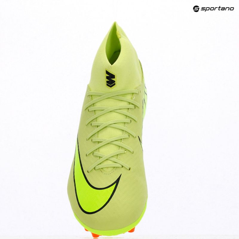Кросівки футбольні чоловічі Nike Mercurial Superfly 10 Academy AG limelight/hyper crimson/volt 11