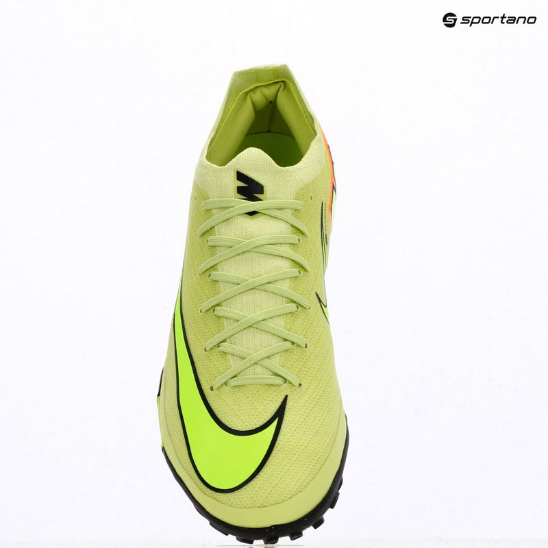 Кросівки футбольні чоловічі Nike Mercurial Vapor 16 Pro TF limelight/hyper crimson/volt 12