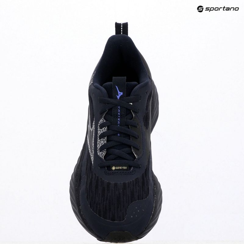 Кросівки для бігу жіночі Mizuno Wave Rider GTX 3 odyssey gray/icelandic blue/irisbloom 9