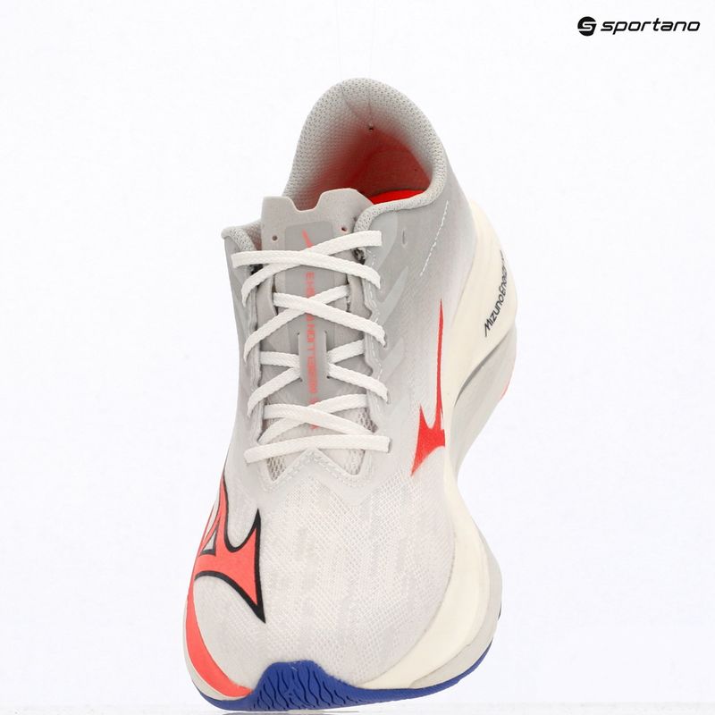 Кросівки для бігу жіночі Mizuno Wave Rebellion Flash 3 white/striking coral/iris bloom 10