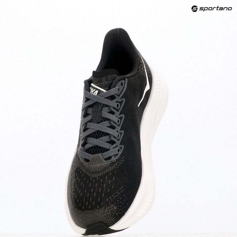 Кросівки для бігу жіночі HOKA Mach 6 black/white 9