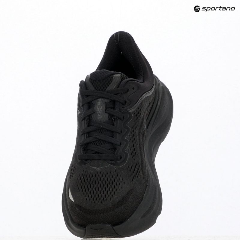 Кросівки для бігу жіночі HOKA Bondi 9 Wide black/black 18