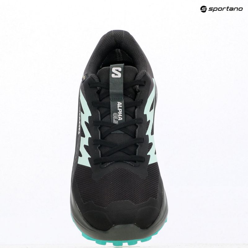 Кросівки для бігу жіночі Salomon Alphaglide GTX hantom/urban chic/waterfall 11