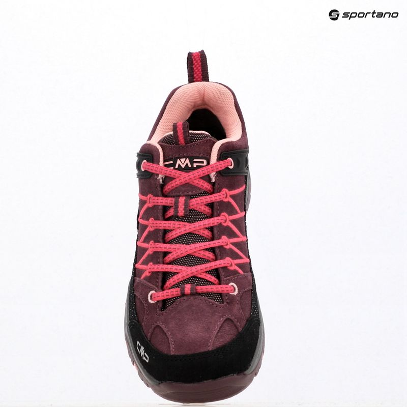 Дитячі трекінгові черевики CMP Rigel Low Wp plum/peach 9