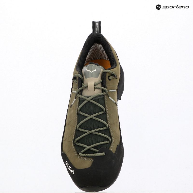Черевики гірські чоловічі Salewa Wildfire Leather 2 GTX faded green/black 19