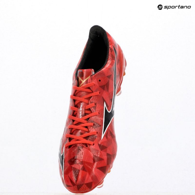 Кросівки футбольні чоловічі Mizuno α II Japan Mix morelia 40th red/black/gold 9