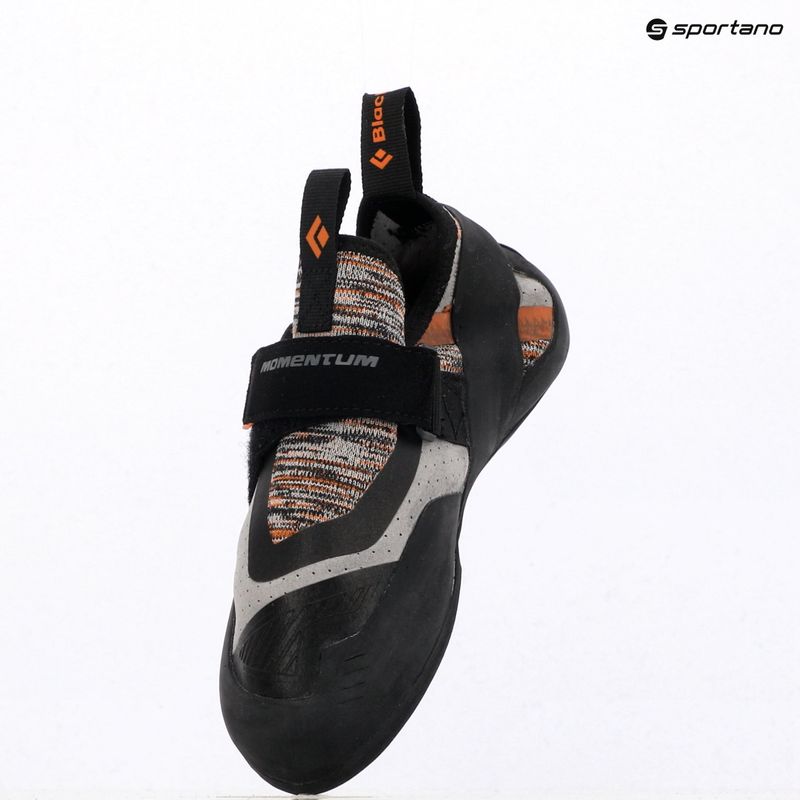 Взуття для скелелазіння дитячі Black Diamond Momentum Climbing pewter 9