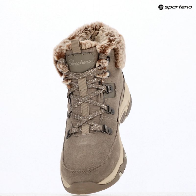 Кросівки жіночі Skechers Trego Snow Worries mushroom 9