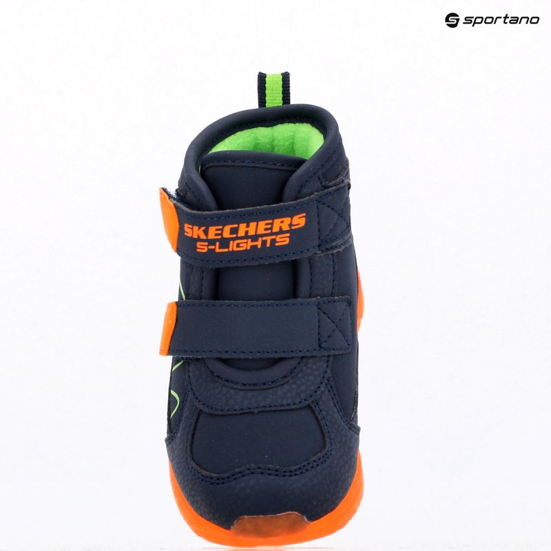 Кросівки дитячі SKECHERS Illumi-Brights Splash Beams navy/orange 10