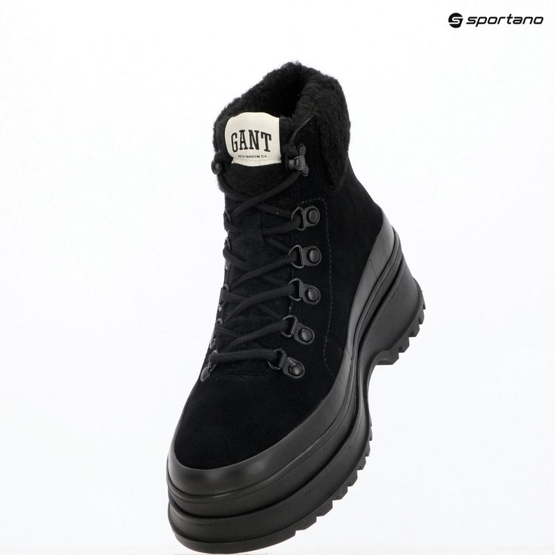 Черевики жіночі GANT Wintly black 9